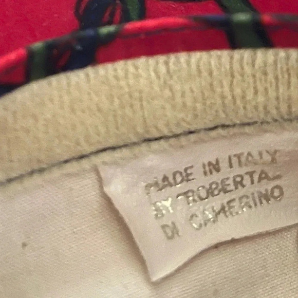 Vintage Roberta Di Camerino velvet pouch travel vacation makeup pouch wallet bag - Picture 6 of 7